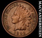 1893 Indian Head Cent- Extra Fine+- Semi Key Better Date No Reserve #J4453