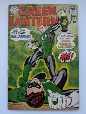 Green Lantern 59 1st Appearance Guy Gardner Key Lanterns DC Silver Age 1968