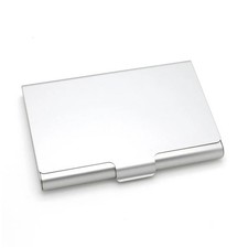 Stainless Steel Card Holder Case Metal Wallet Pocket Business ID Credit Card Box