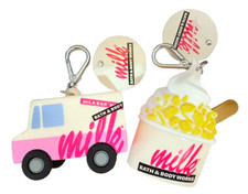 Bath Body Works 2x MILK BAR PocketBac Sanitizer Holder Truck Cereal Free Ship