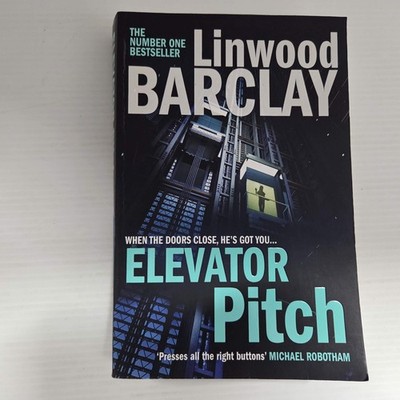 Elevator Pitch By Linwood Barclay Large Paperback Stand Alone Mystery Thriller