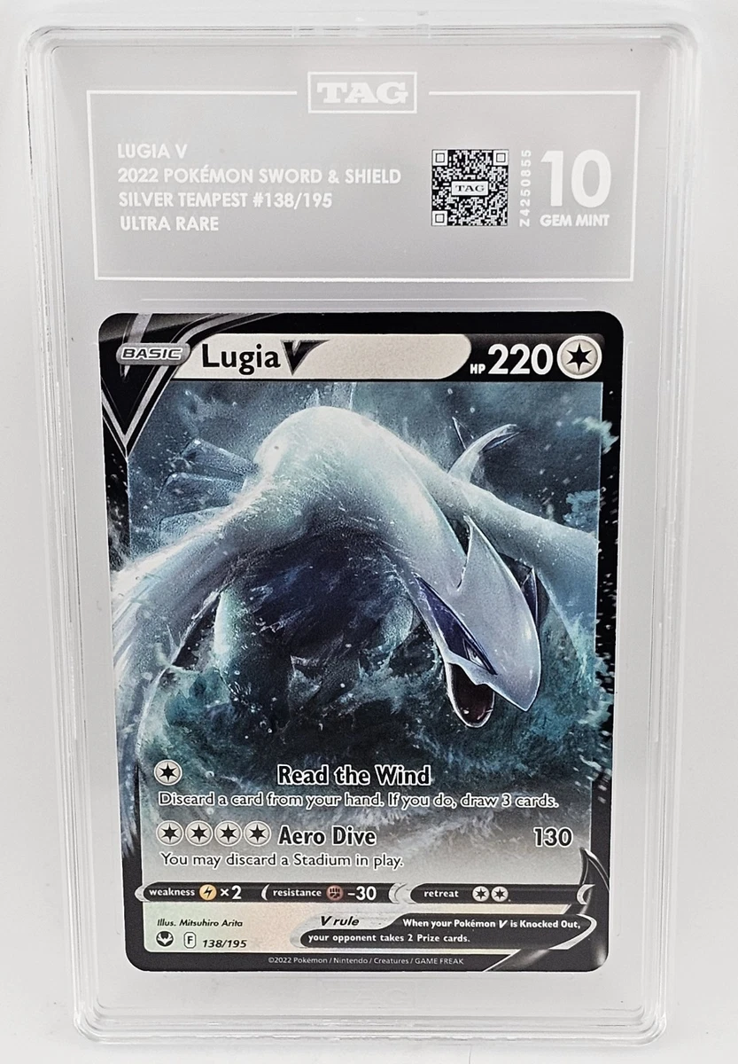 Pokémon TCG Grade 10 Lugia Individual Collectible Card Game Cards