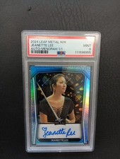 2024 JEANETTE LEE #1/1 AUTOGRAPH LEAF METAL 