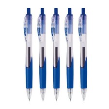ZEBRA Emulsion Ink Ball-point Pen "Surari" 0.7mm Blue 5-Pack