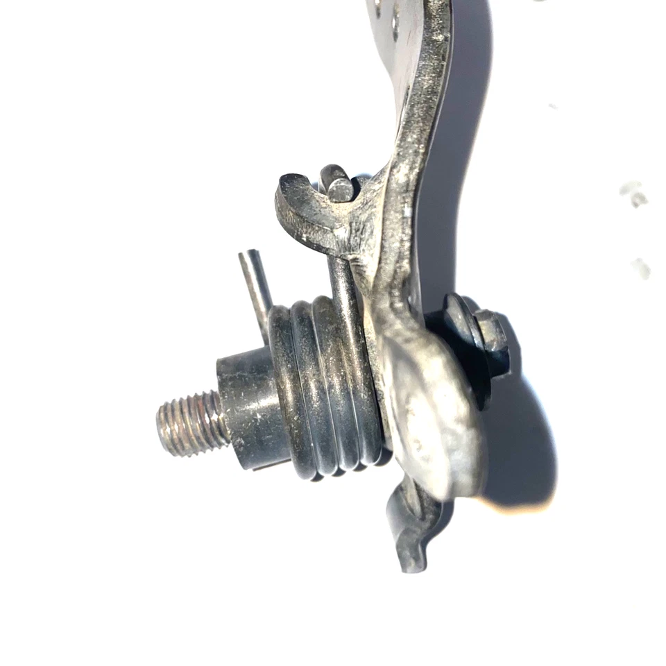 1983 honda cr80 rear brake pedal lever W/BOLT NUT PIN SPRING VTG OEM 82 83 CR80R - Image 4 of 4