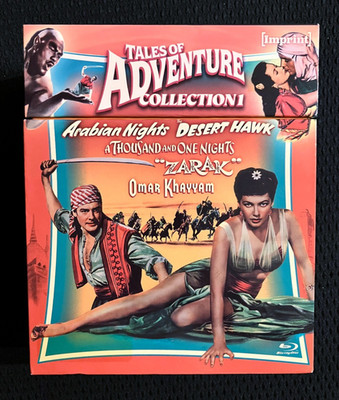 Tales of Adventure: Collection 1 - 40s 50s Cinema - RARE Imprint Blu-Ray Box Set