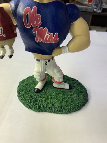 COLONEL REB Ole Miss vs Mississippi SEC Rivalry Mascot Figurine LE Memory Co - Picture 3 of 24