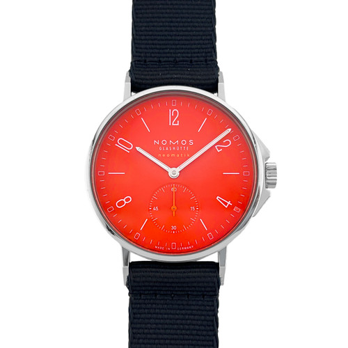 NOMOS Glashütte Ahoi neomatik 36.3mm siren red ref. 563