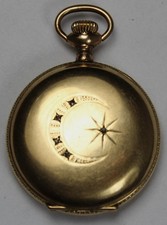 1905 Elgin Grade 320 0s 7j Gold Filled Pocket Watch w/ Hunter Case -Parts/Repair