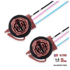3157 Bulb Socket,Turn Signal Socket/Tail Light Sockets/Brake Light Sockets 2PCS