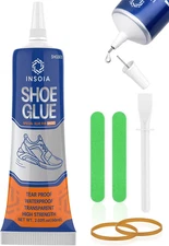 Shoe Glue Sole Repair Kit, Heavy Duty Shoe Adhesive, Waterproof, Flexible, Clear
