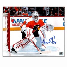 Petr Mrazek Autographed Philadelphia Flyers Home 8x10 Photo