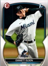 2023 Bowman Draft #BD-10 Emmett Olson