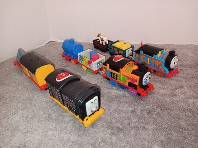 Lot Of 3 Thomas and Friends Gullane Trains, Talking Diesel And Nia.  Tested. 
