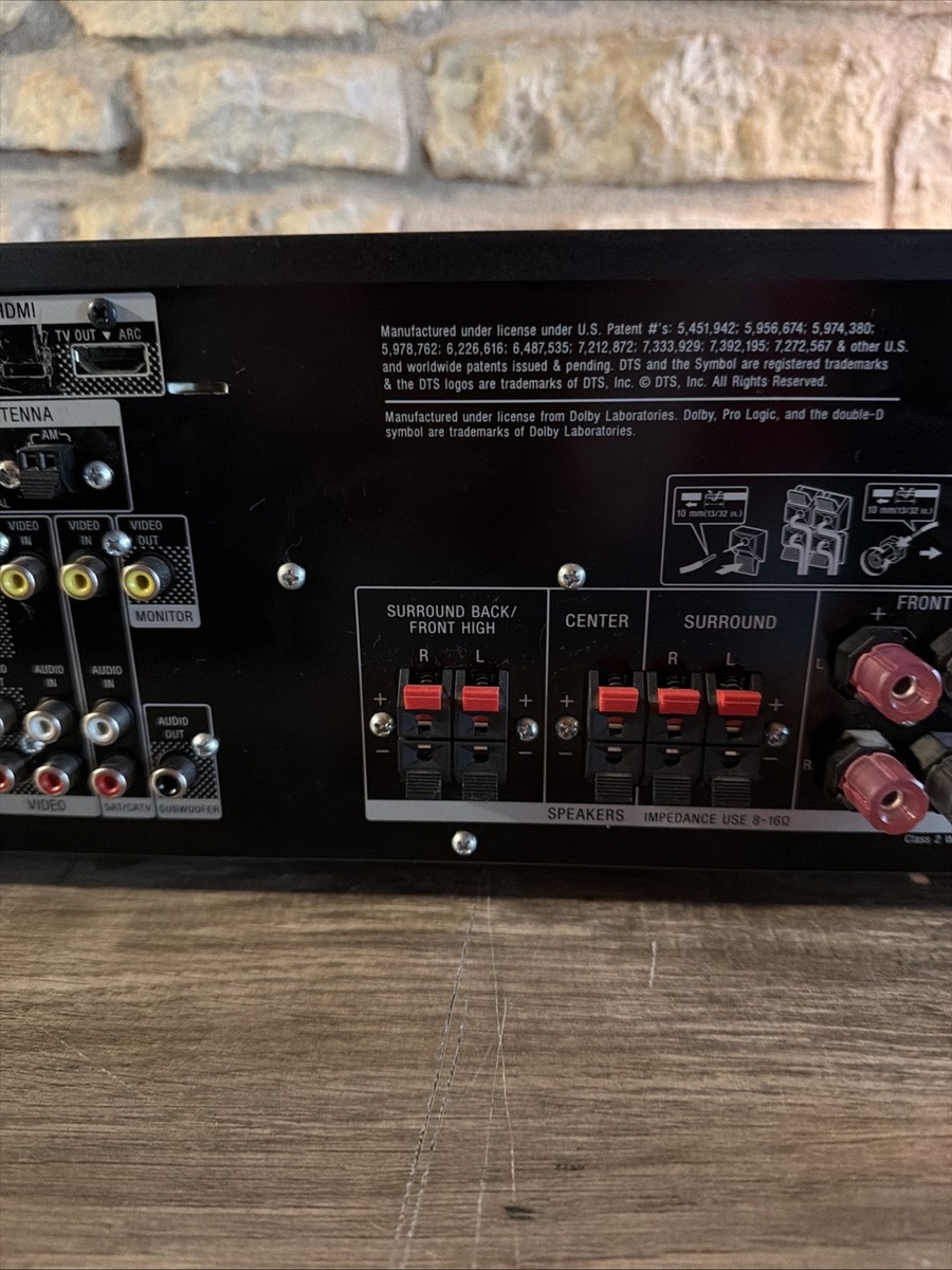 Sony STR STR-DH520 7.1 Channel 100 Watt Receiver for sale online