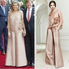 Gorgeous Plus Size Wedding Mother of the Bride Dress Exquisite Handmade