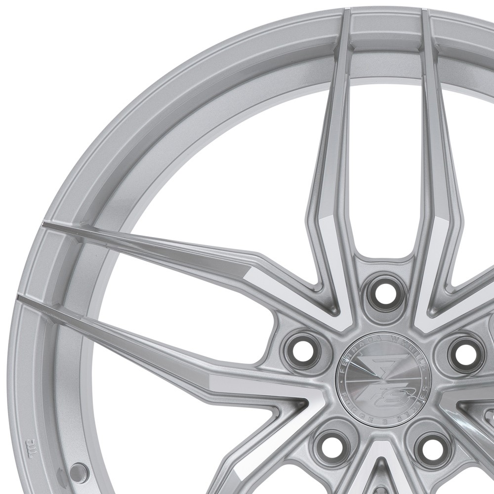 20" FERRADA F8-FR5 SILVER FORGED CONCAVE WHEELS RIMS FITS AUDI R8