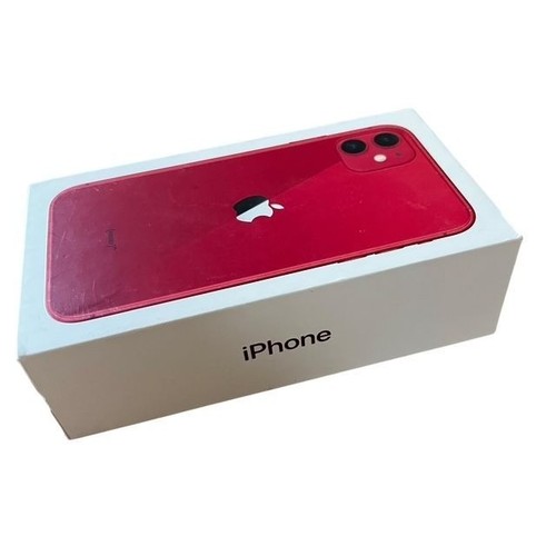 Apple iPhone 11 rouge boîte vide - Photo 2 sur 5