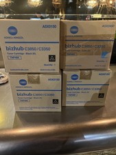 Bizhub Toner C3850/C3350 3x Black 1x Cyan