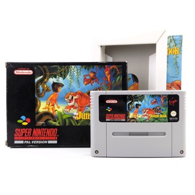 Super Nintendo Spiel: Disneys the Jungle Book - SNES OVP (PAL UKV) CIB komplett