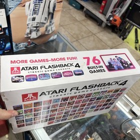 Atari Flashback 4  - Classic Game Console With 76 Built In Games On System