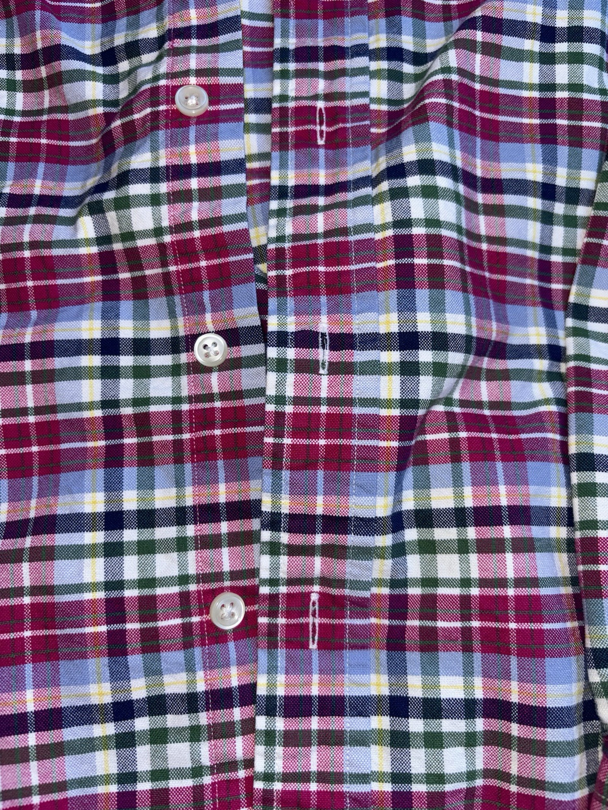 Ralph Lauren button down Large Spring Easter Pink - image 7