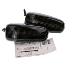 SEITEN BLINKER Blinkleuchten LED Schwarz f&uuml;r Mercedes E-Klasse W210 S210 95-03