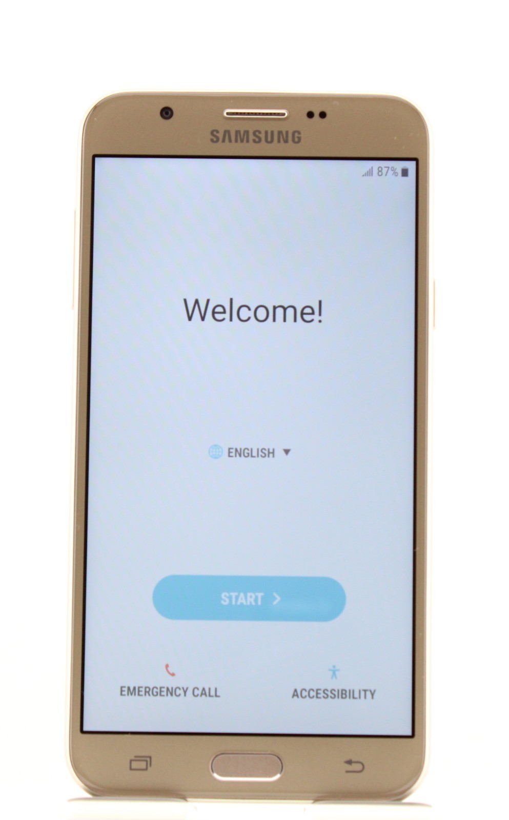 Samsung Galaxy J7 Prime SM-J727T1 T-Mobile 16GB Gold Good Shape