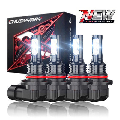 9005 HB3 LED Headlights For Can-Am Commander Outlander Renegade High Low Beam