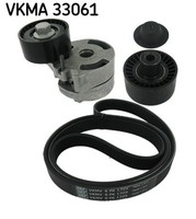 SKF Keilrippenriemensatz Vkma 33061 FüR Ford Peugeot Fiesta Mazda 206 407 C3 C5