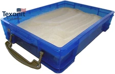 Small 4 Liter Portable Sand Tray with Lid