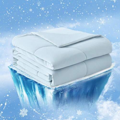 Cooling Blanket for Hot Sleepers - Cool as Ice Cream Blanket 90” X 108”