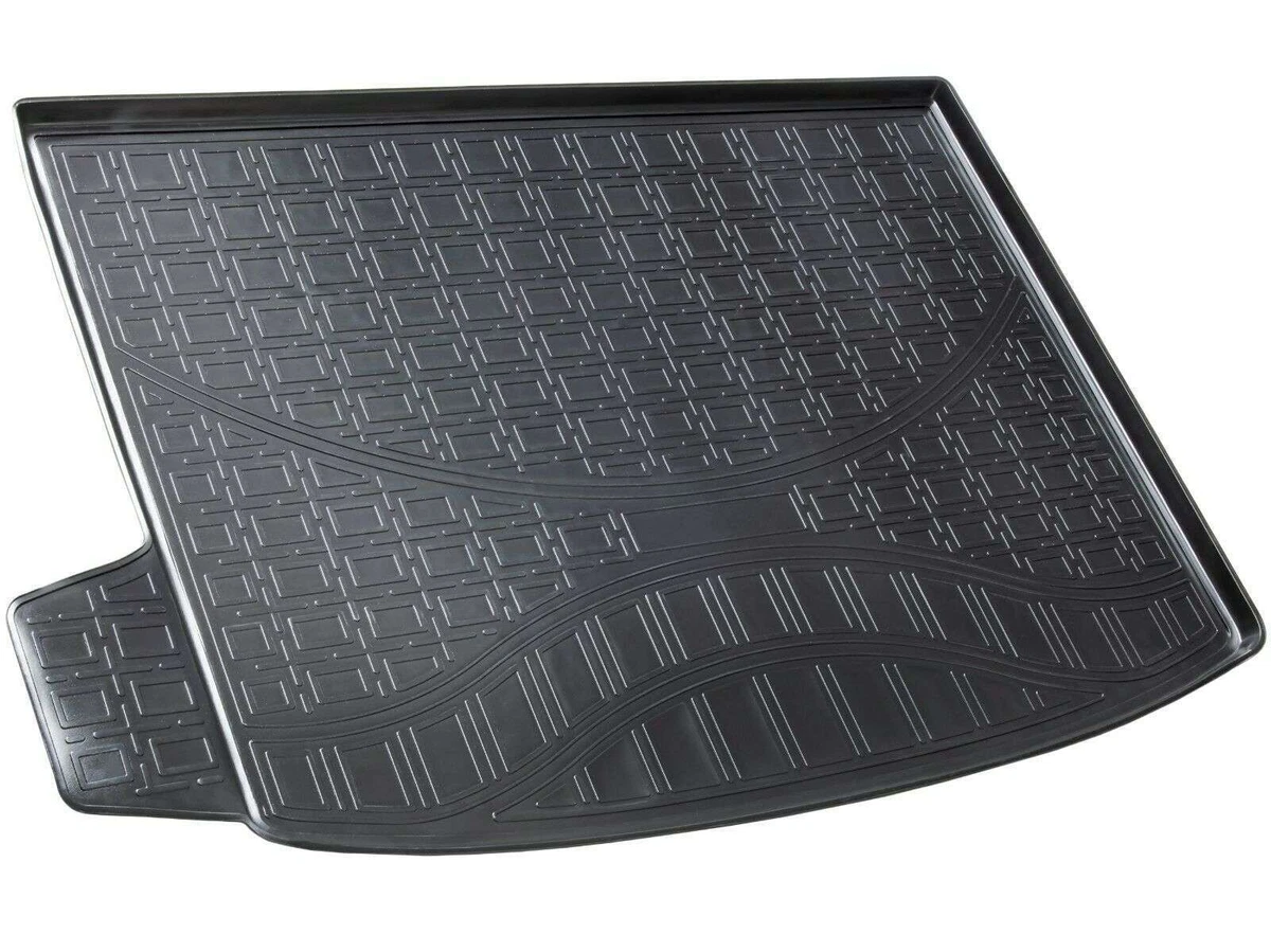 Tappetini Auto E Bagagliaio Mossa Per BMW Serie 2 F45 (Active Tourer, 09.2014-10.2021) – TPE Nero, Set Da 5 Pezzi Con Bordi Rialzati