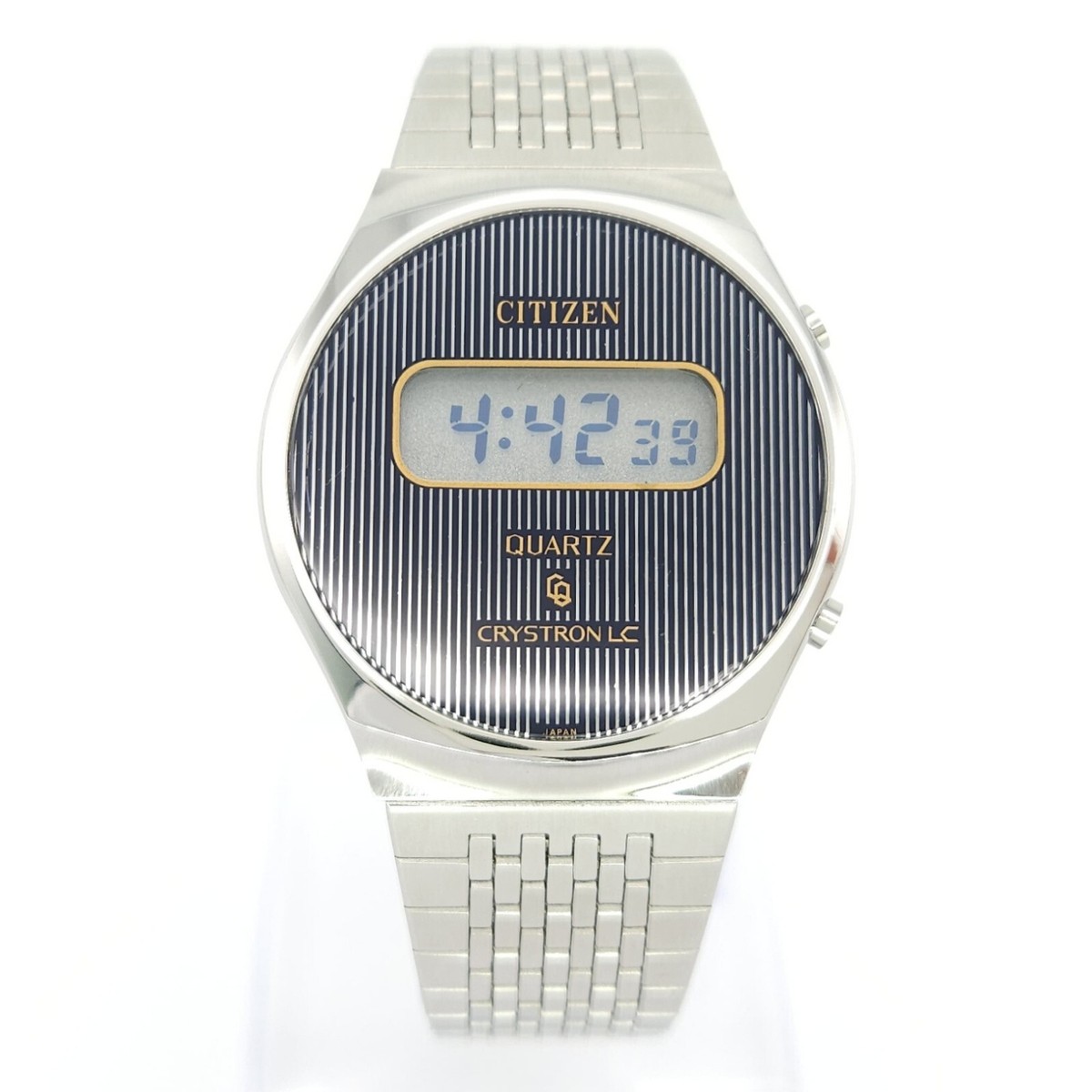 NOS CITIZEN 50-6036 ULTRA THIN VINTAGE DIGTAL WATCH JAPAN 1988 | eBay