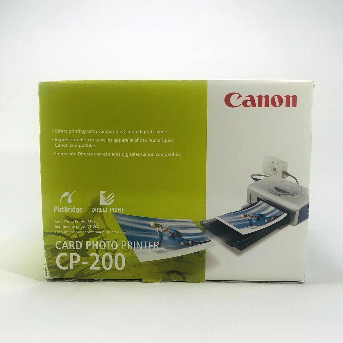 Canon CP-200 Card Photo Printer USB/PictBridge Connect Portable