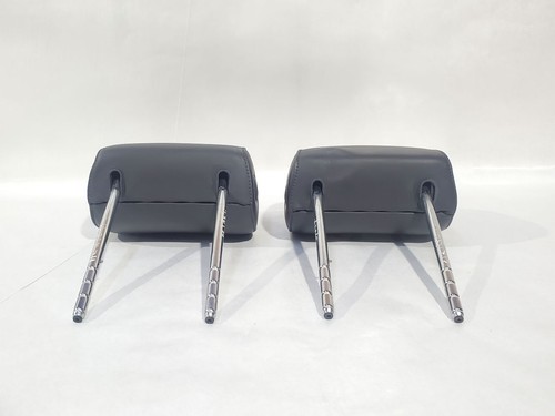 Audi TT 2002 OEM par de reposacabezas cuero negro - Imagen 7 de 11