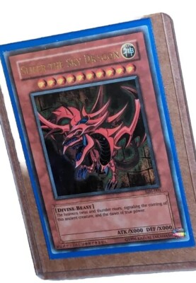 Yugioh Slifer The Sky Dragon GBI-001 Ultra Rare Authentic God Card
