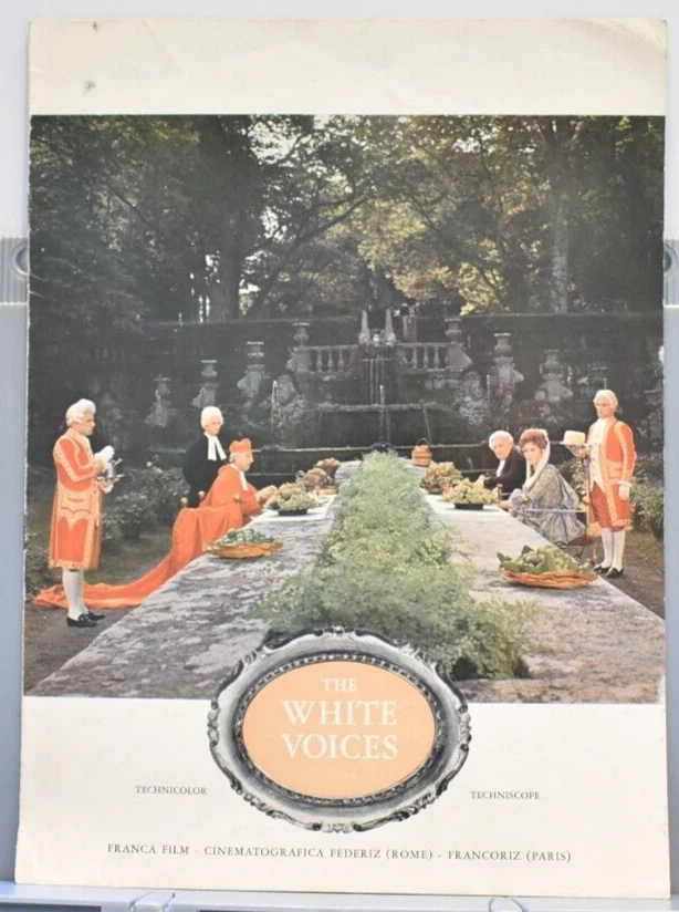 1964 White Voices Program Paolo Ferrari Sandra Milo Graziella Granata Aimée - Image 2 of 4