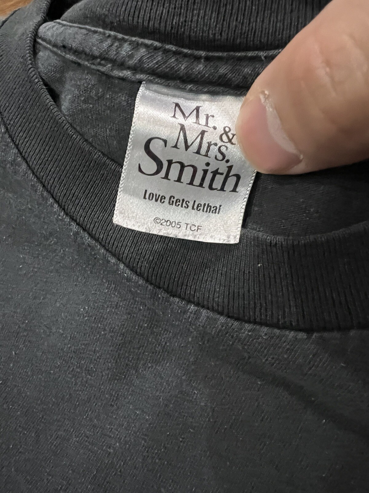 Mr&Mrs. smith ブラッドピット アンジェリーナジョリー Tシャツ-