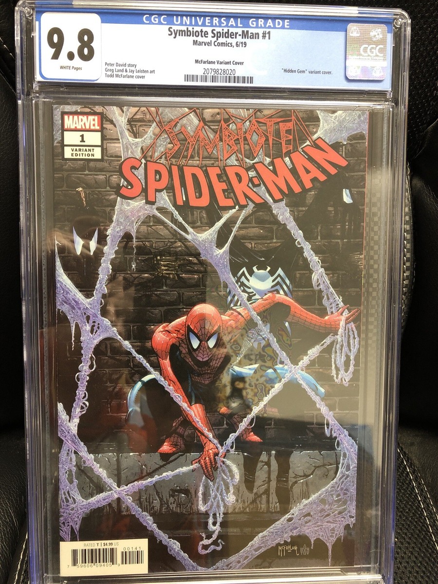 Symbiote Spider-Man #1 CGC 9.8 Todd McFarlane Variant Hidden