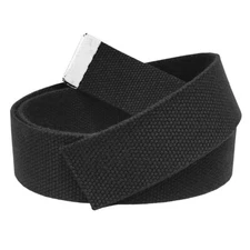 Build A Belt Replacement 1.25" Wide Canvas Web Belt With A Silver Tip