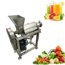 Commercial Fruit and Vegetable Crushing and Juicing Machine 0.5T/H 220V 3PH