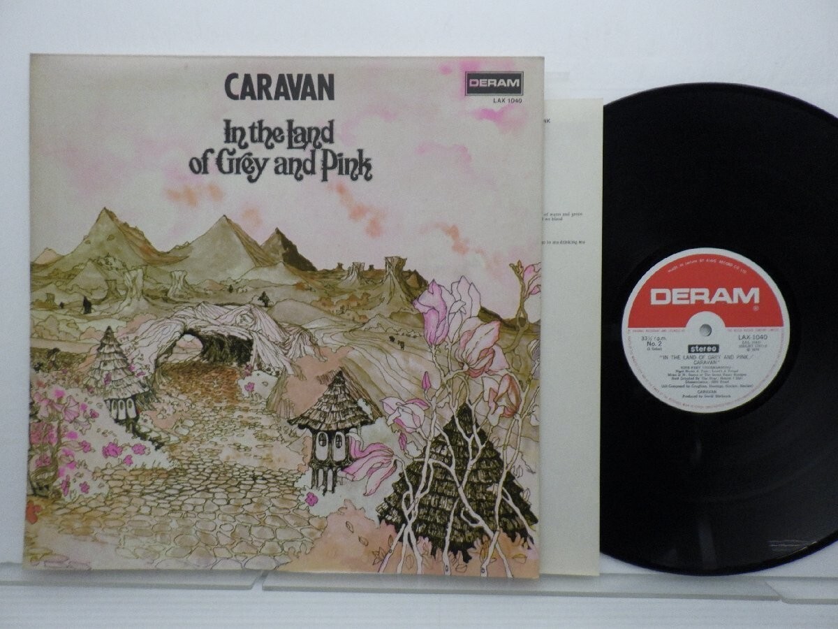 CARAVAN LAX1040 DERAM IN THE LAND OF GREY AND PINK JAPAN Vinyl LP