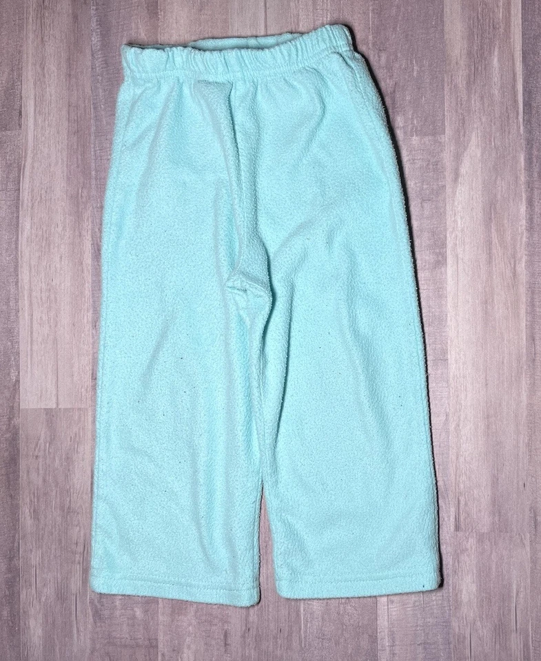 Peppa Pig Toddler Girls Size 3T Pajama Fleece Set 2-Piece Magical Unicorn Aqua - Image 3 of 4