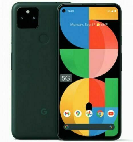 The Price of Google – Pixel 5a 5G128GB (Unlocked) – Mostly Black Packed with everything | Google Pixel Phone