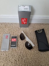 Ray-Ban RB3654 Men's Sunglasses - Black Frame with Silver Mirrored Polarized...