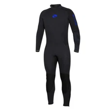 Open Box Bare Mens 3mm Velocity Ultra Full Wetsuit-Blue-Medium Large Short