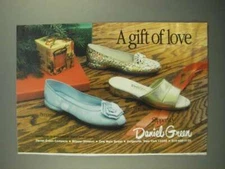 1987 Daniel Green Slippers Ad - Princess, Lotus and Dormle