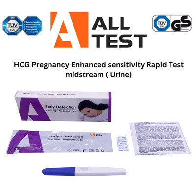 All Test HCG Schwangerschaftstest Midstream Pregnancy Rapid Test im Urin NEU OVP