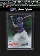 2018 Topps Chrome FF-10 Alex Verdugo Freshman Flash Green Refractor #/99